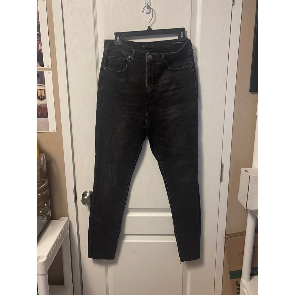 Denim forum the Lola high rise skinny 30l size 31 J186
